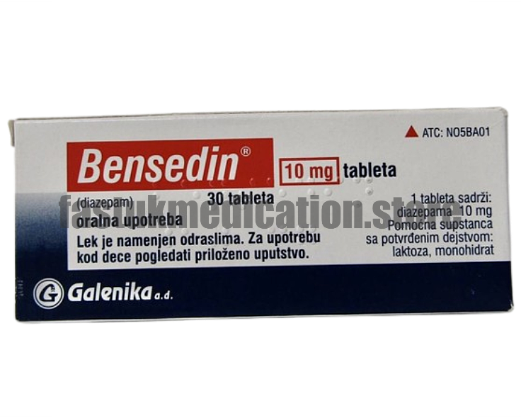 bensedin 10mg tablets (diazepam)