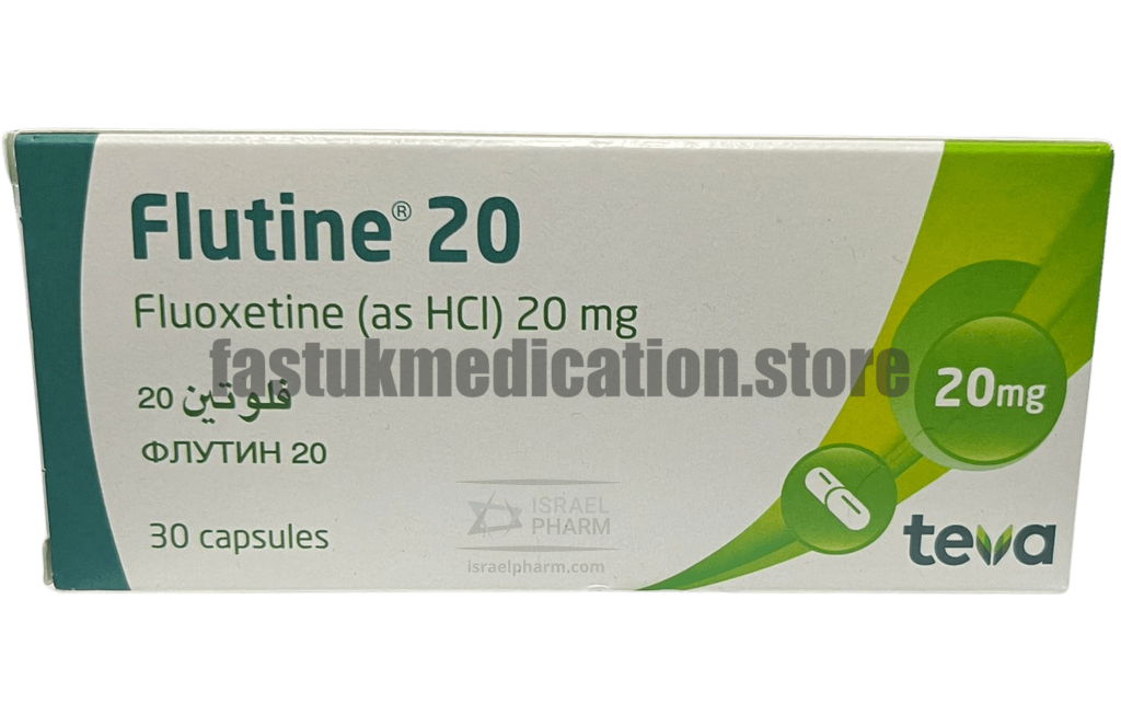 flutine 20mg capsule (fluoxetine)