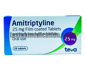 teva amitriptyline 25mg tablets